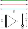 GORILLA SPORTS® Resistance Bands - 3er Set, inkl. Produktbild-Vorschau 12