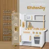 4iQ Grande cucina da gioco in legno per bambini KitchenJoy Anteprima dell’immagine prodotto 8