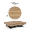 Table Basse Relevable et Extensible SANDI 120x80/200 cm – Voir les images du produit 3