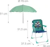 Sedia pieghevole per bambini Relaxdays, sedia da campeggio Anteprima dell’immagine prodotto 4