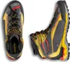 A pair of La Sportiva mountaineering boots shown from a top-down and side view against a white background. Podgląd zdjęcia produktu