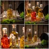 KADAX Glasflasche für Alkohol 250 ml mit synthetischem Produktbild-Vorschau 13