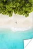MuchoWow® Poster Strand - Bäume - Afrika 40x60 cm - Plakate Produktbild-Vorschau 1