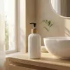 WELLHAUS Seifenspender/Shampooflasche 500ml, Weiß, Matt Produktbild-Vorschau 6