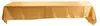 Rechthoekige tafelkleed, polyester, 149 x 322 cm, goud, Productafbeelding-voorbeeld 1