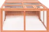 vidaXL Garten-Tierkäfig 150x100x50 cm Massivholz Tanne Produktbild-Vorschau 3