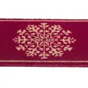 Relaxdays Fußmatte Kokos, Schneeflocke-Motiv, Fußabtreter Produktbild-Vorschau 6