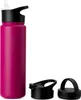 Trinkflasche Edelstahl 750ml Thermo Flasche Sport isoliert Produktbild-Vorschau 1