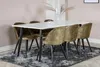 FURNLUX Esszimmerstuhl Samt Grün Und Schwarz 50cm / Produktbild-Vorschau 8