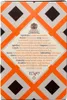 The back of a salt box with text and a decorative pattern. Produktbild-Vorschau