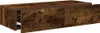 A wooden wall shelf with two drawers against a white background. Náhľad obrázku produktu