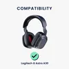 kwmobile 2x Ohr Polster für Logitech G Astro A30 Ohrpolster Produktbild-Vorschau 2