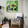 ARTland Leinwandbild Glücksklee... Entspann mal wieder Produktbild-Vorschau 5