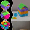 Konstruktionsbausteine Igel-Steckbausteine 182 Tlg 3D Produktbild-Vorschau 4