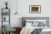 MuchoWow® MuchoWow® Gerahmtes Poster Weltkarte - Braun - Produktbild-Vorschau 5