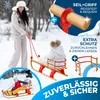 Slittino in legno KESSER® Premium, slittino pieghevole per Anteprima dell’immagine prodotto 4