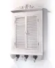 Dekoracyjne lustro w ramie okiennej Kobolo - White Vintage Podgląd zdjęcia produktu 4