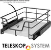 Bremermann teleskopická zásuvka pro skříňku 40 cm s policí Náhled obrázku produktu 3