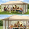FCH Gazebo pieghevole 3x 6 m, gazebo pop-up con 6 pareti Anteprima dell’immagine prodotto 12