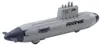 Lean Schiff U-Boot Schießen Torpedo Antrieb Grau 28Cm Produktbild-Vorschau 3