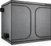 A gray grow tent with two ventilation ports visible on the left side. Produktbild-Vorschau