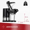 Langsamer Entsafter - für Zitrusfrüchte, Gemüse, Säfte MPM Produktbild-Vorschau 7