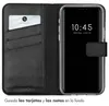 Funda de Cuero Auténtico tipo Libro para Apple iPhone 12 Vista previa de la imagen del producto 3