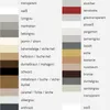A color chart showing different shades of silicone sealant. Anteprima dell’immagine prodotto