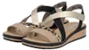 Rieker Damen Sandalette Mehrfarbig/Leopard Voir les images du produit 29