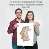 Mr. & Mrs. Panda Bild Papa Bär DIN A2 - Weiß - Geschenk, Produktbild-Vorschau 4
