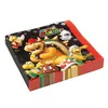 amscan 20 Servietten Super Mario, 2-lagig, 33 x 33 cm SUPER Produktbild-Vorschau 3