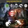 Outsunny Aufblasbarer Sensenmann, Halloween-Dekoration mit Produktbild-Vorschau 6