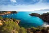 Wallario selbstklebendes Poster - Ibiza - Blick von einer Produktbild-Vorschau 1
