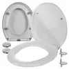 Ruhhy 24547 Selbstklappender Universal-Toilettensitz, weiß Produktbild-Vorschau 5