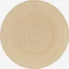 sweeek - Indoor Teppich rund aus Jute, naturfarben Produktbild-Vorschau 1