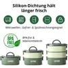 3-lagige Bento Lunchbox 2000ml – Auslaufsicher & Produktbild-Vorschau 4