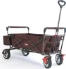 FUXTEC Bollerwagen Braun FX-CT500 - mit Sonnendach | bis Produktbild-Vorschau 2