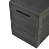 vidaXL Skrzynia ogrodowa antracyt 116x44x55 cm Podgląd zdjęcia produktu 6