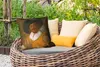 MuchoWow® Outdoor Kissen - Der fröhliche Trinker - Gemälde Produktbild-Vorschau 3