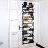 Schuh-Organizer an der Tür aufgehängt - Schuhleiter Produktbild-Vorschau 6