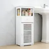 Badezimmerschränke, Badschrank mit Lamellentür, Produktbild-Vorschau 2