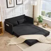 LVHOM Schlafsofa Ausziehbar 2-Sitzer Cord, Bettsofa mit Produktbild-Vorschau 1