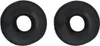 Two black ear pads are shown against a white background. Voir les images du produit
