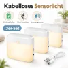 3 sztuki lampki nocnej LED z czujnikiem ruchu, zasilanej Podgląd zdjęcia produktu 2