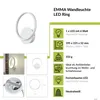 LED nástěnné svítidlo Hliník 4100 K neutrální bílá 760 lm Náhled obrázku produktu 2