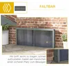 PawHut Kaninchenstall aus Holz, Klappbar Kleintierstall mit Produktbild-Vorschau 6