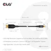 Club3D Kabel   USB Typ C  <-> DP 2.1        1m Anteprima dell’immagine prodotto 5