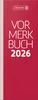 2026 Brunnen Vormerkbuch 785 108×297 mm Papier rot Produktbild-Vorschau 1
