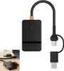 6-in-1 Multifunktionskartenleser USB-C – Kompatibel mit Produktbild-Vorschau 1