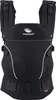 A black baby carrier is shown against a white background. Produktbild-Vorschau